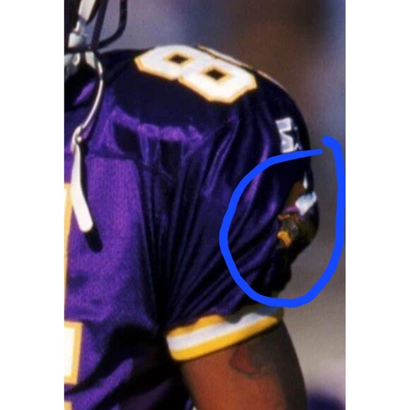 Randy Moss (Mitch/Ness)-(Vikings)-(1998)-(Jersey)-(Purple)-(New Cond.)-(XL)-$95 - Picture 15 of 15